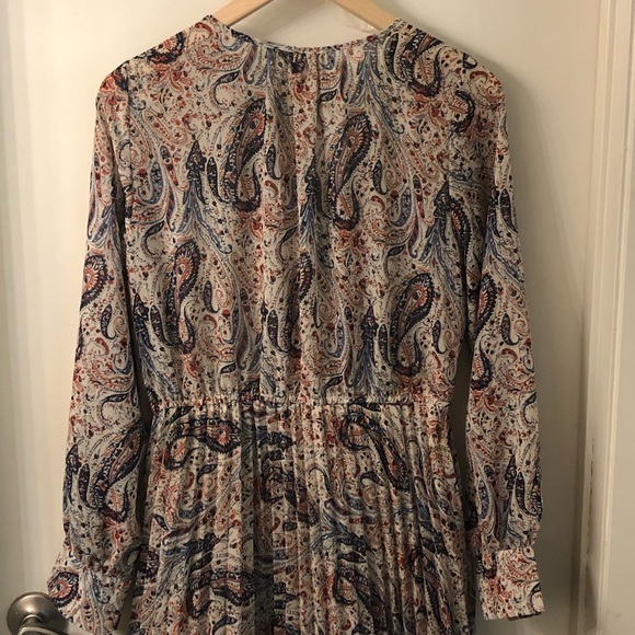 Indigo Rose pleated dress - Picture 2 of 4